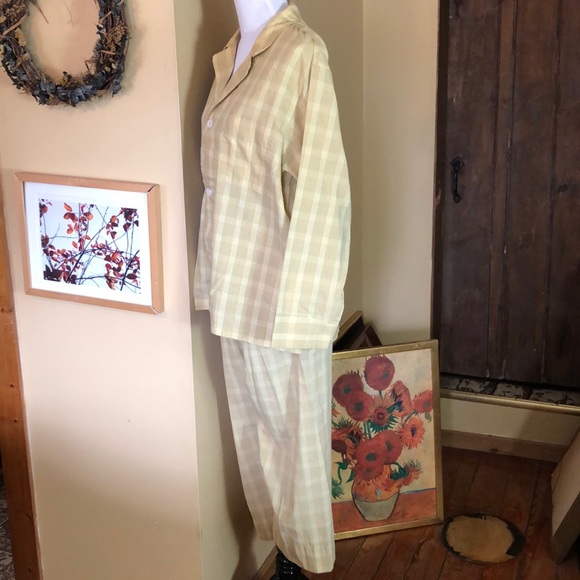VINTAGE 60’s Mens sz Large Ron Chereskin Plaid PJs - Picture 6 of 14